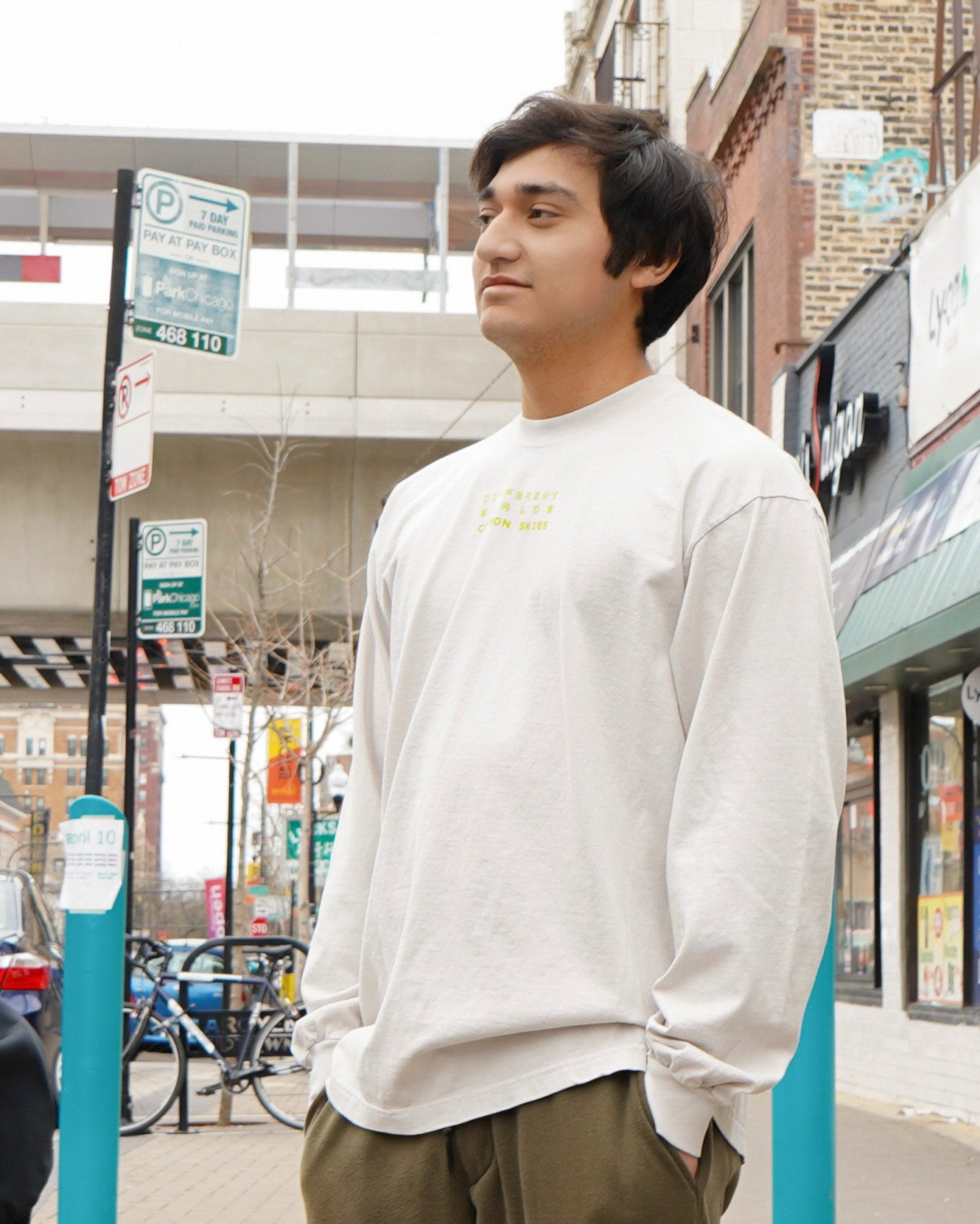 Test Print Tee - Spring Green