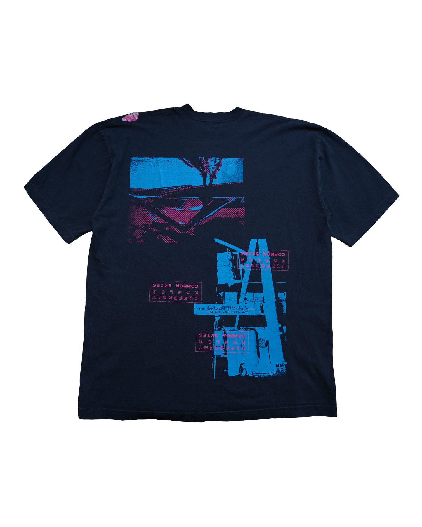 Test Print Tee - Electric Navy